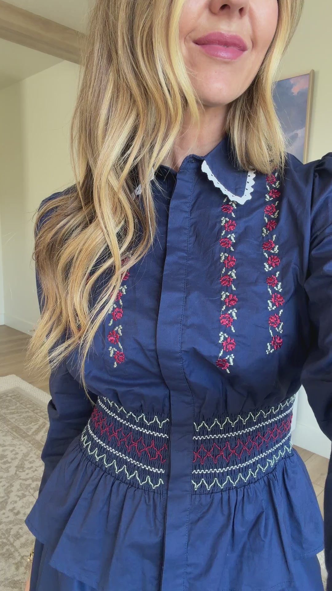 Bluebell Skirt in Embroidered.mov