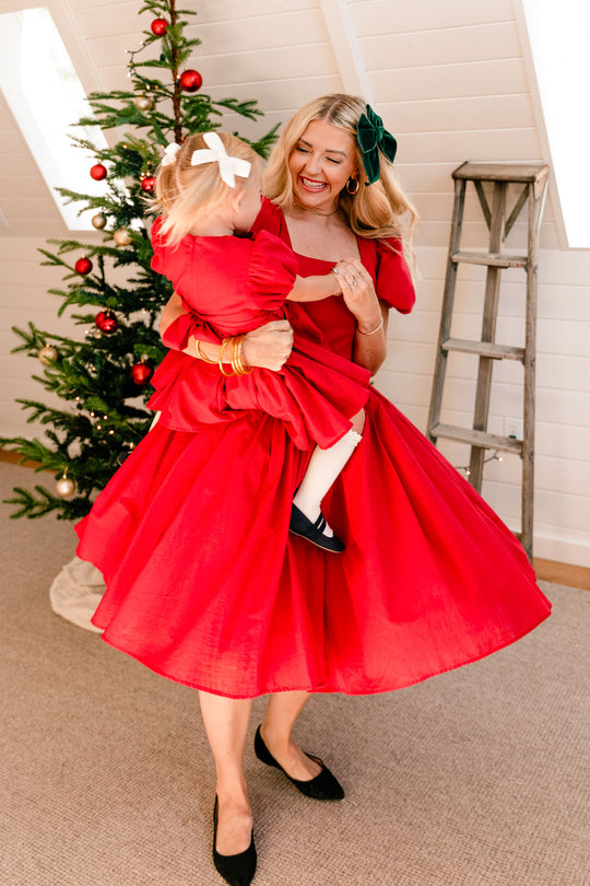 Cupcake Dress in Red