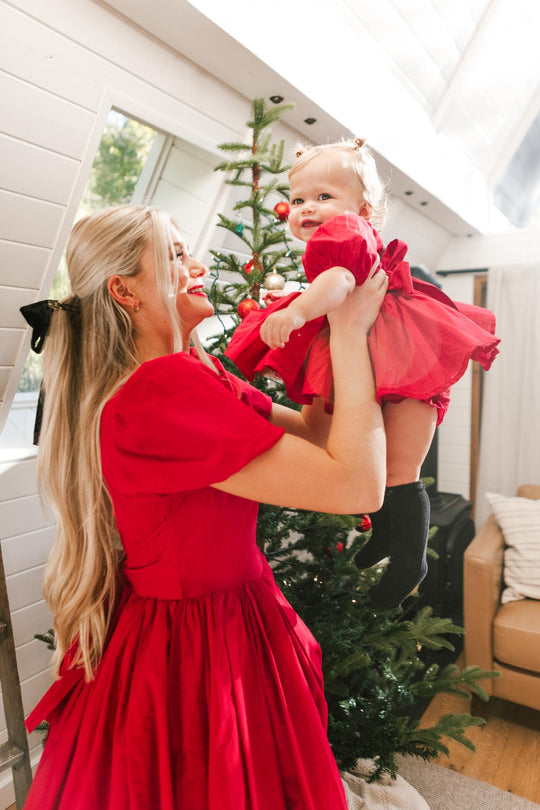 Cupcake Dress in Red