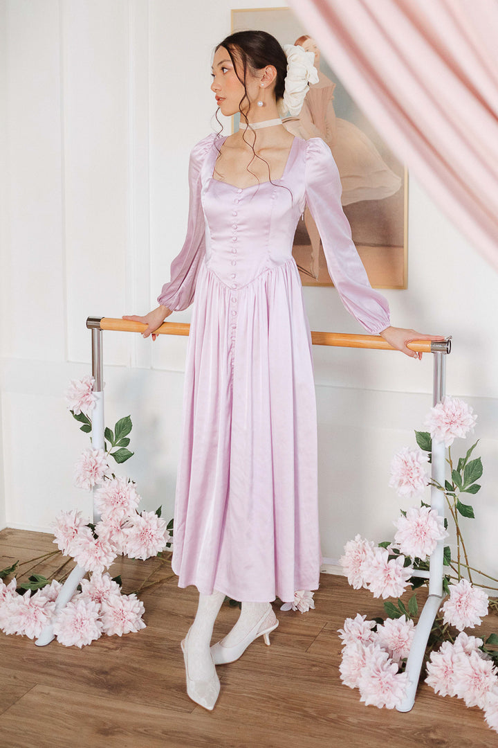 Valentina Dress in Lavender