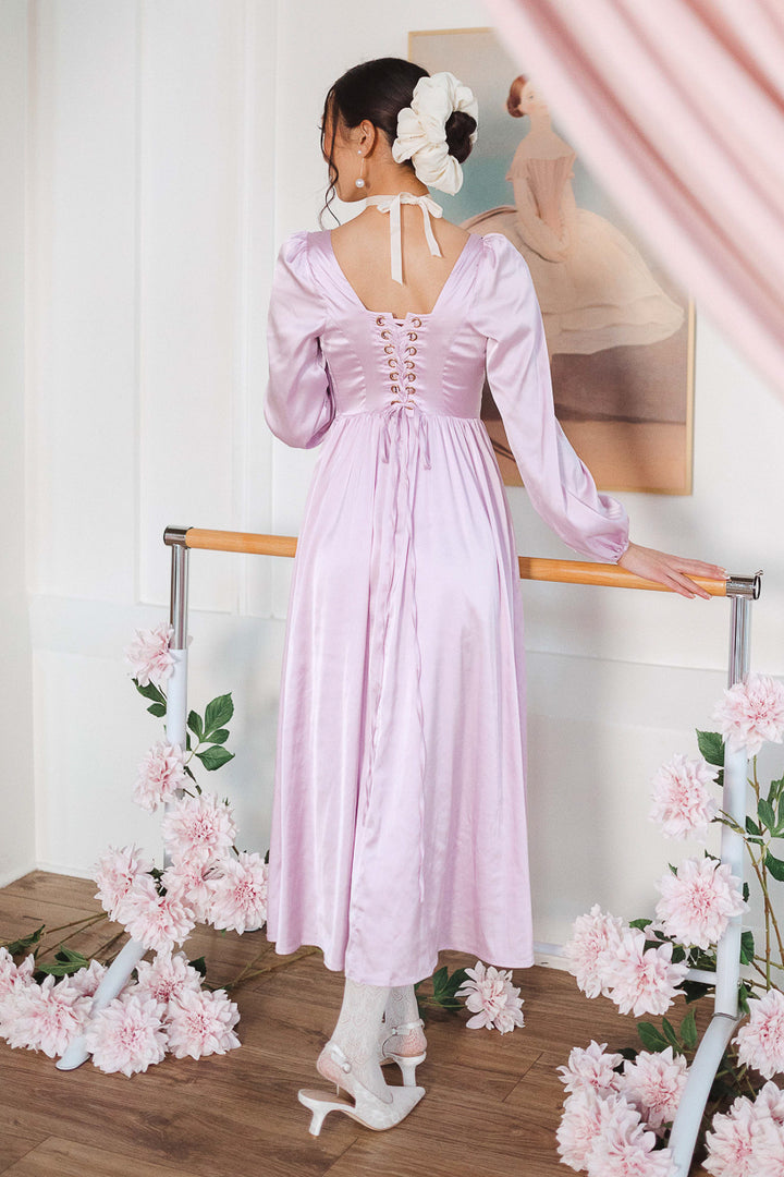 Valentina Dress in Lavender