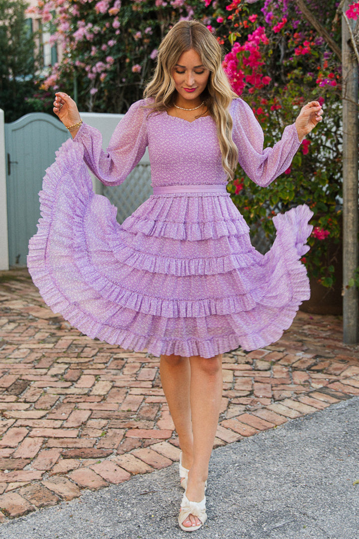 Sammy Dress in Purple - FINAL SALE