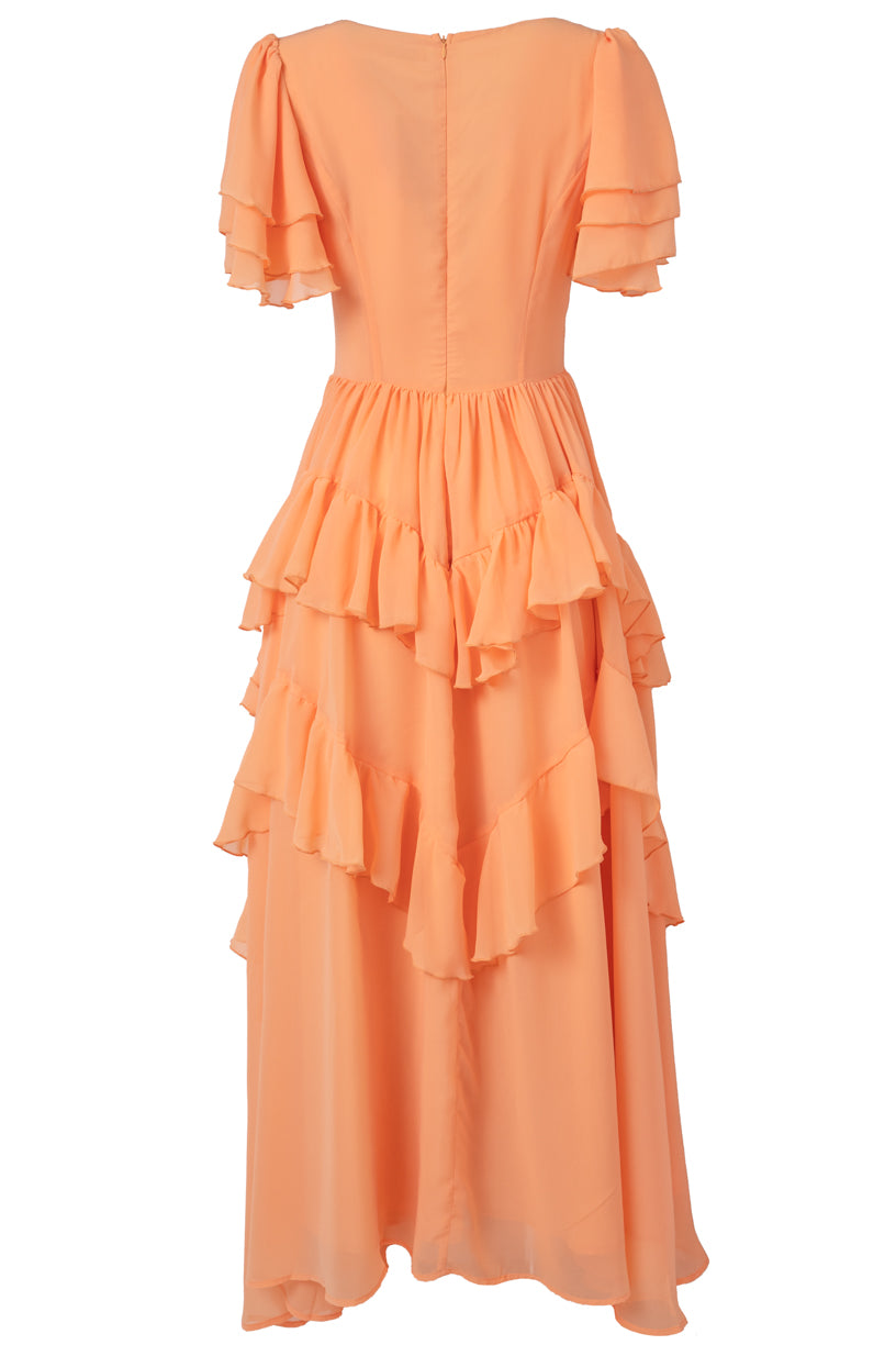 Apricot dress sale hotsell