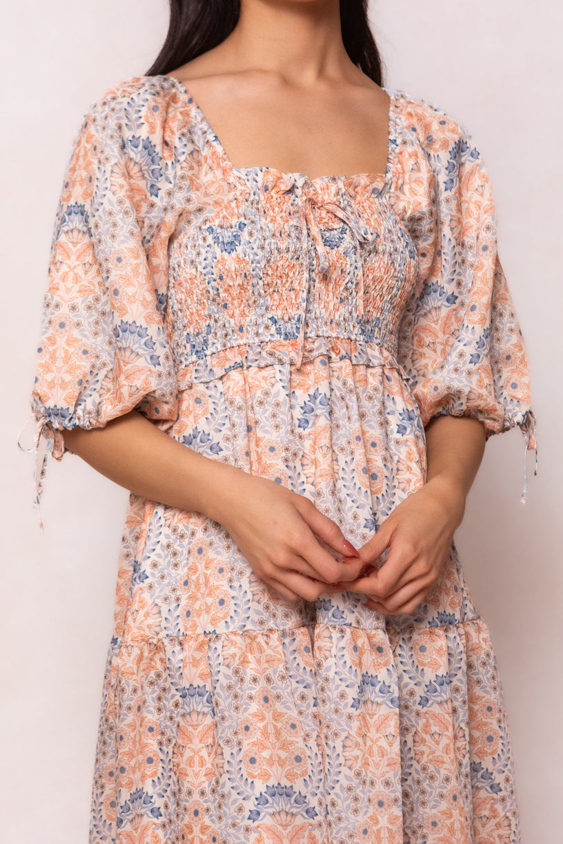 Nora Dress in Floral Print