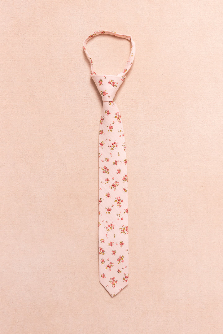 Ties in Madeline Pink Floral