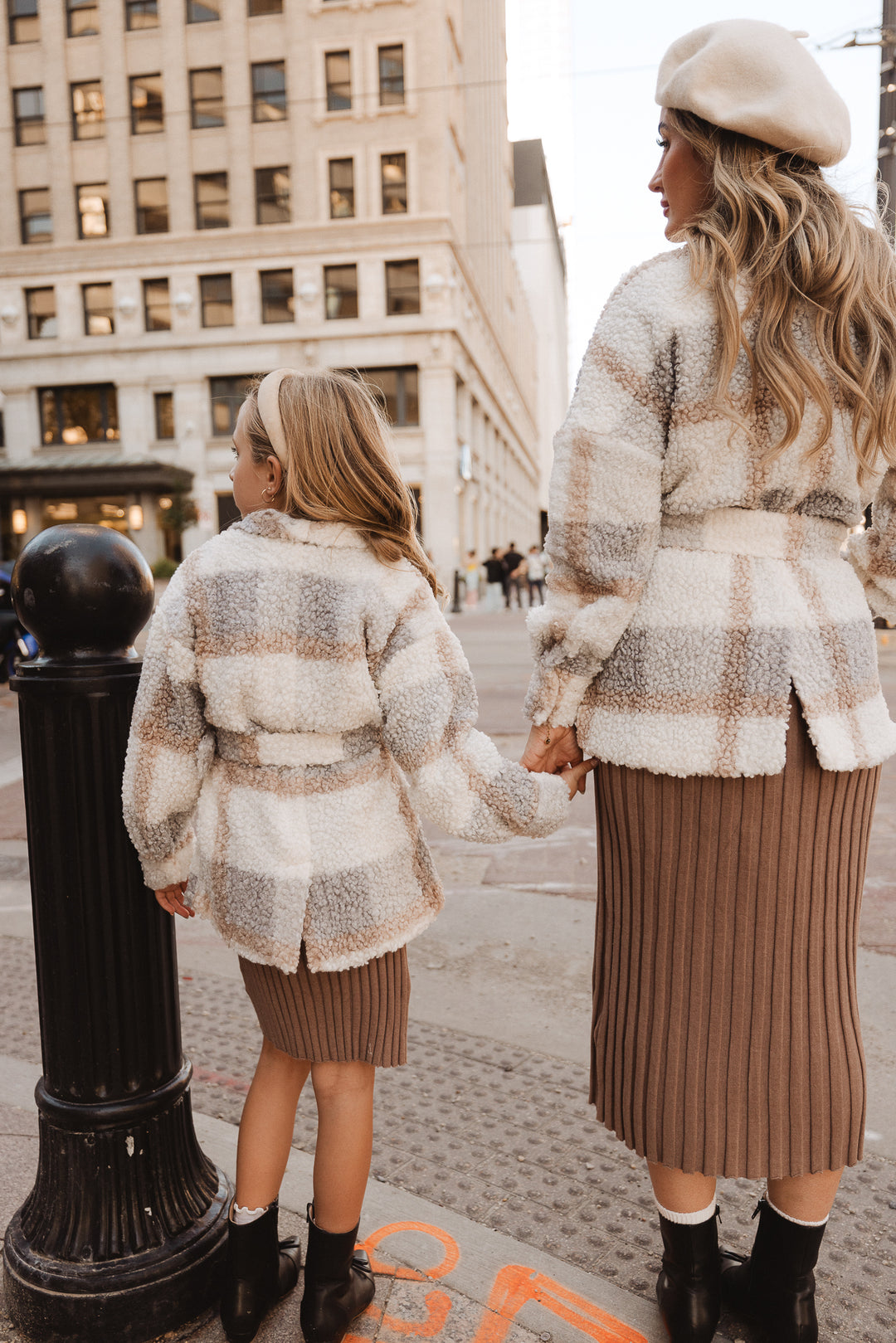 Mini Stetson Coat in Plaid - FINAL SALE