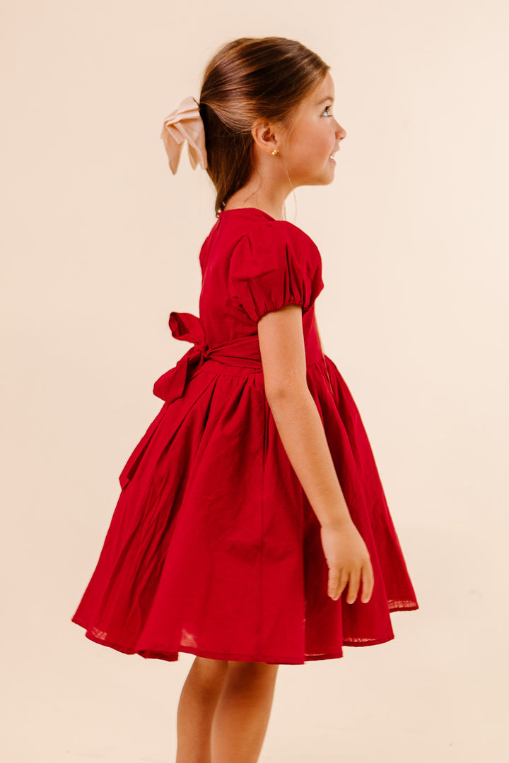 Mini Cupcake Dress in Red