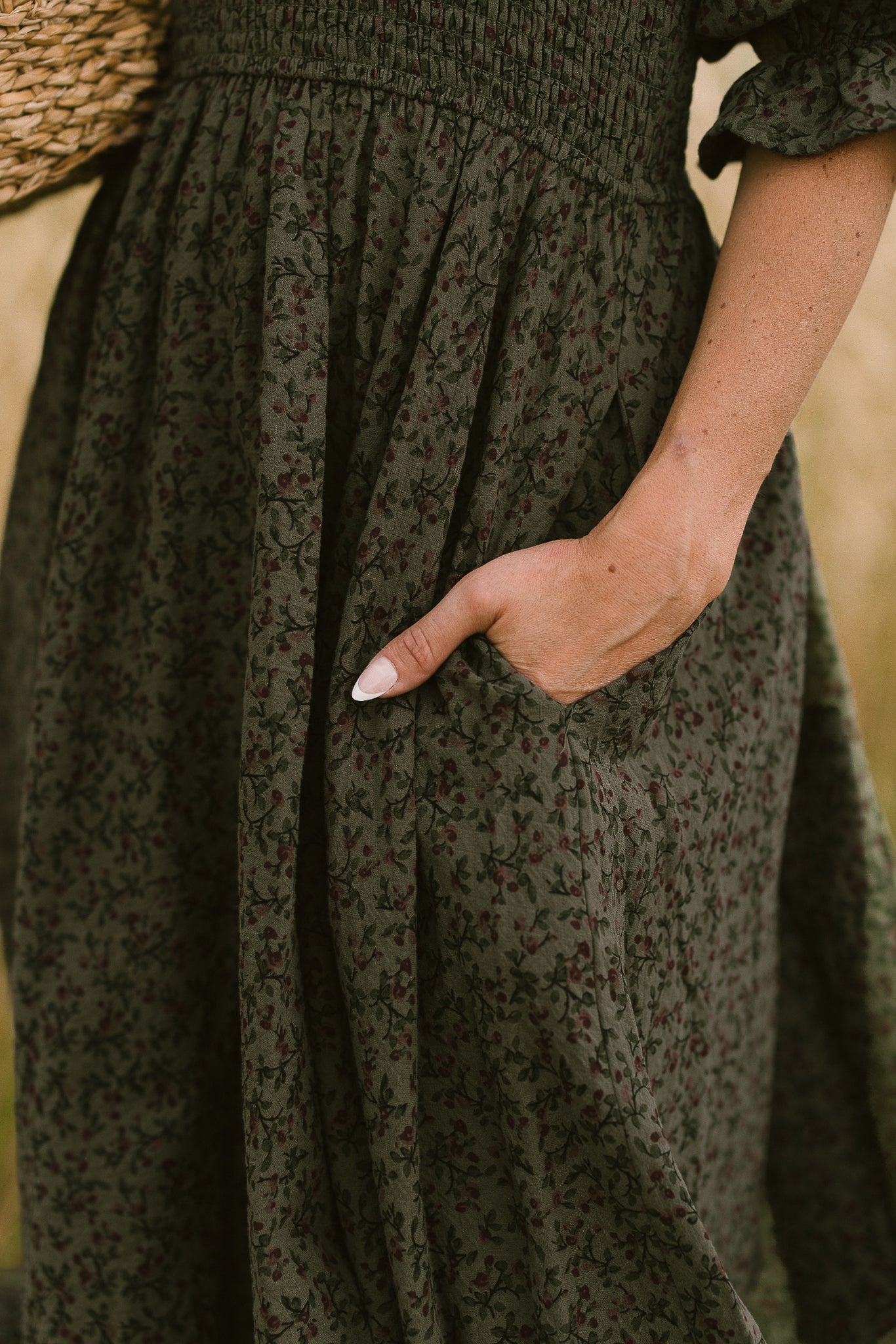 Teagan Dress in Woodland Floral – Ivy City Co