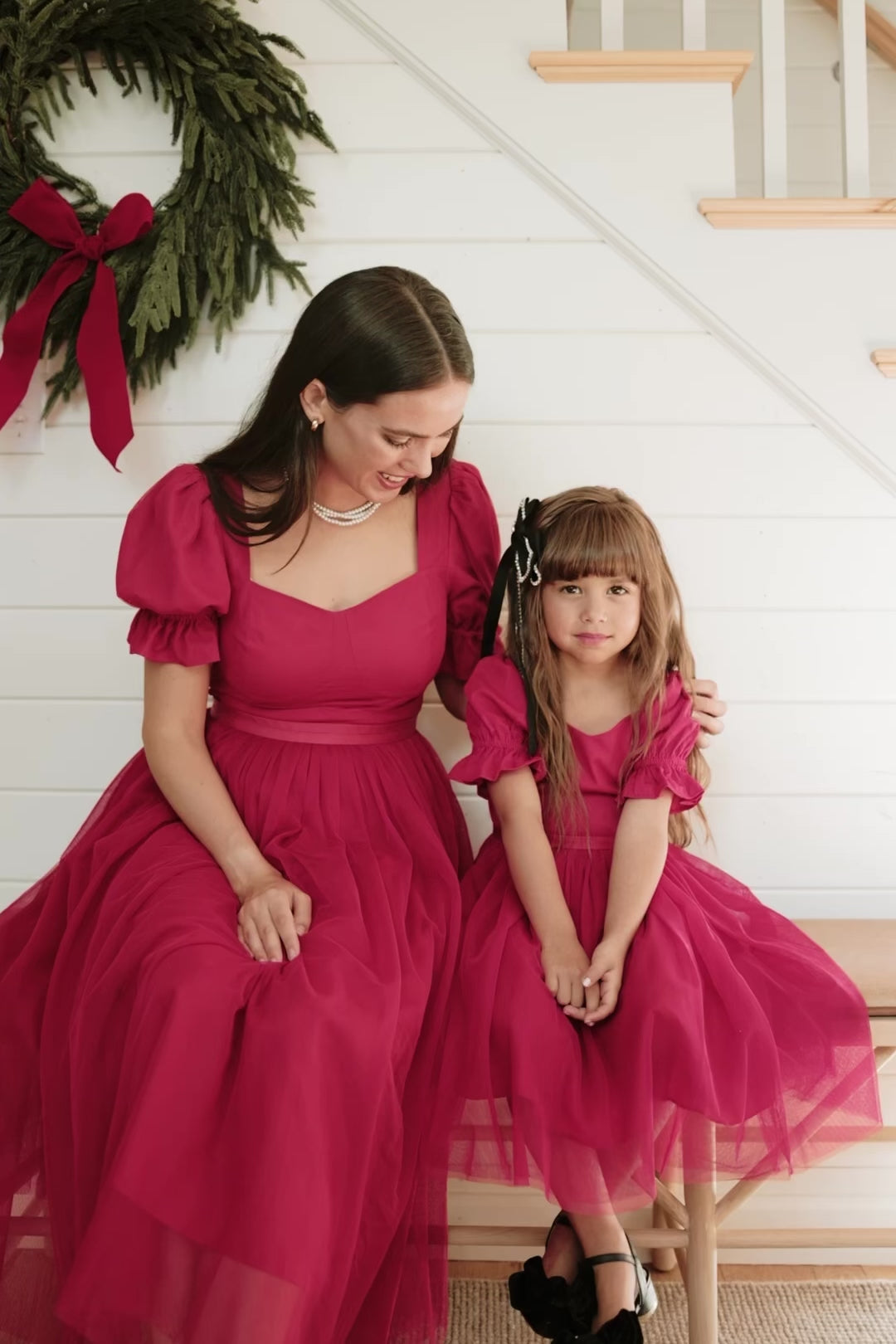 Ballerina Dress in Red