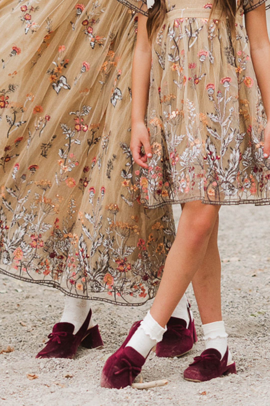 Ivy Bow Loafer in Wine