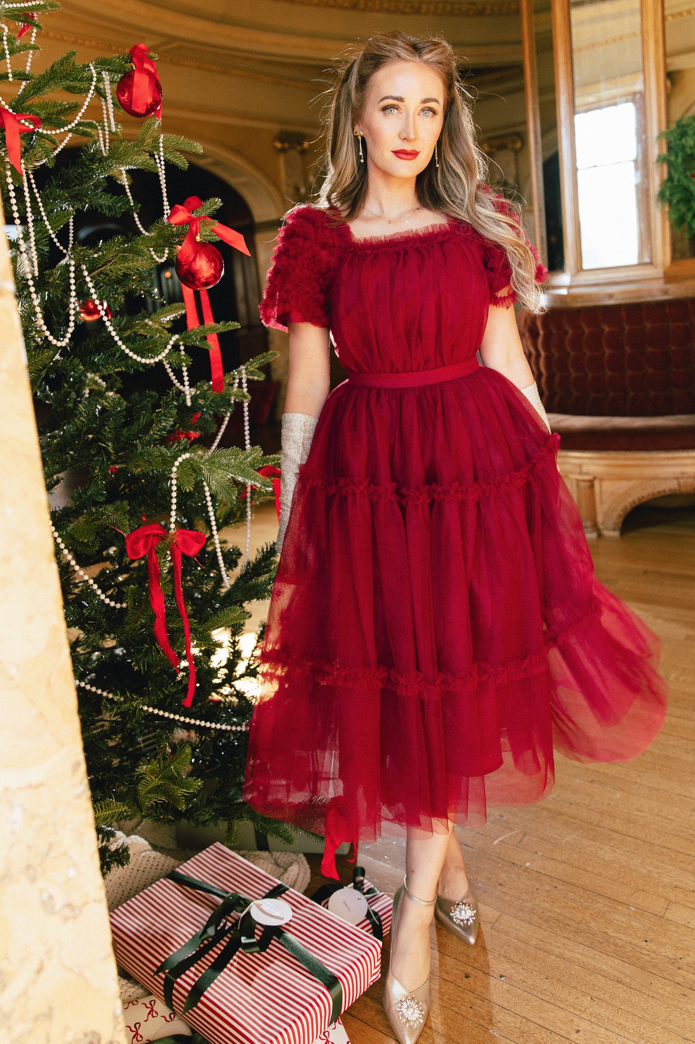フォクシーニューヨークワンピース Dress Eclair