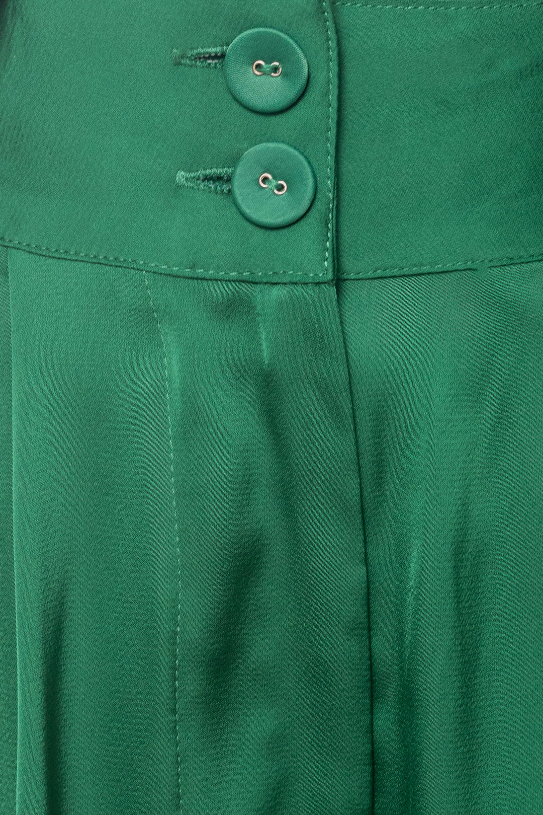 Zendaya Pants in Emerald Satin