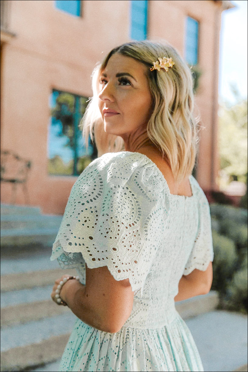 Odessa Dress in Light Blue - FINAL SALE