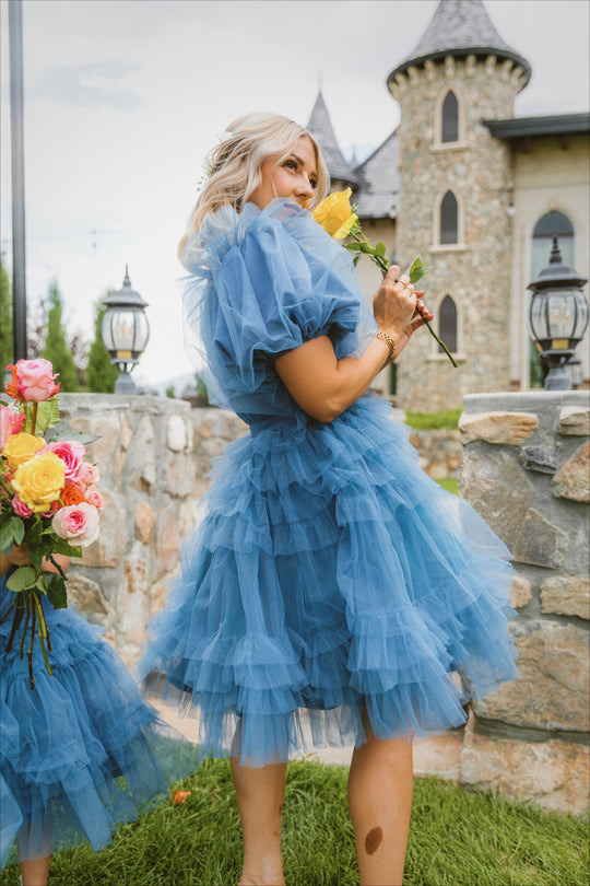 Pixie Dress in Blue - FINAL SALE-Adult