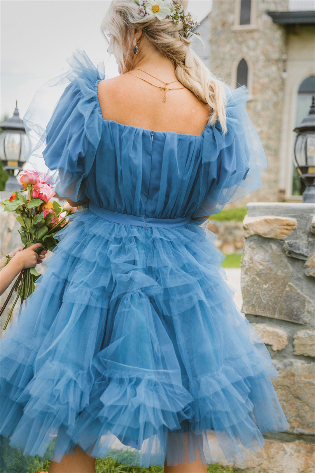 Pixie Dress in Blue - FINAL SALE-Adult
