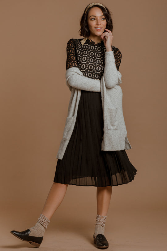 Arabella Lace Dress in Black