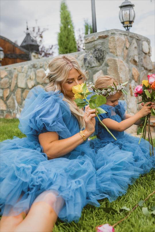 Pixie Dress in Blue - FINAL SALE-Adult