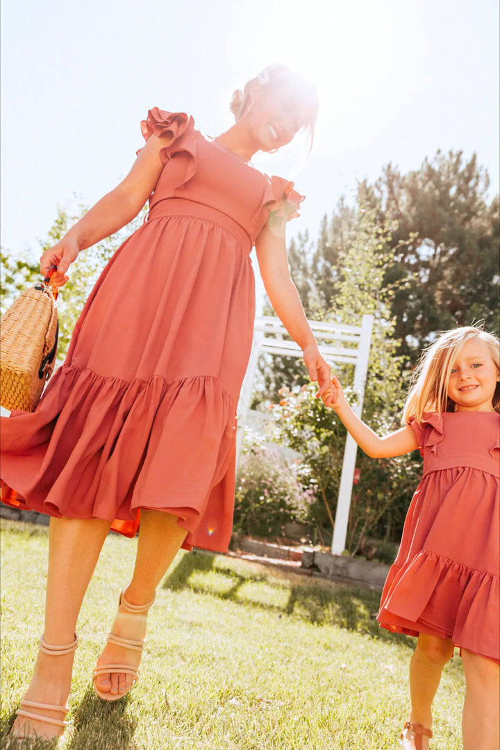 Clary Dress in Magnolia Pink - FINAL SALE