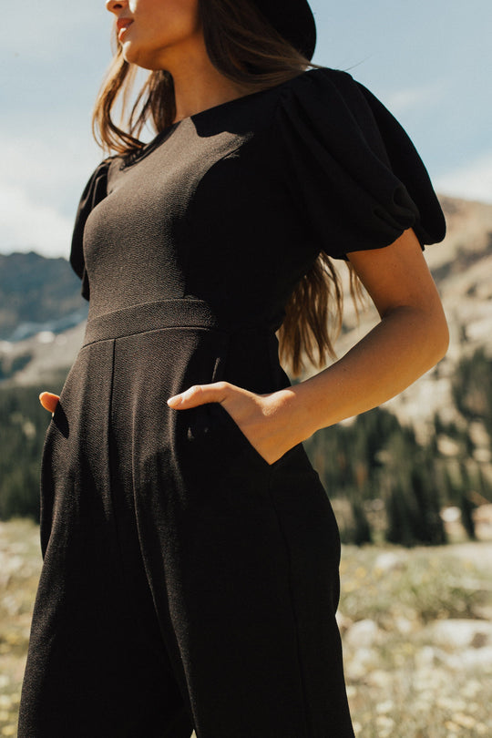 Kaley Jumpsuit in Black