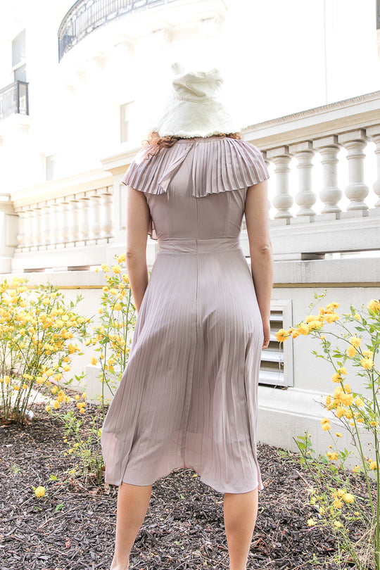 Alice Dress in Pale Plum