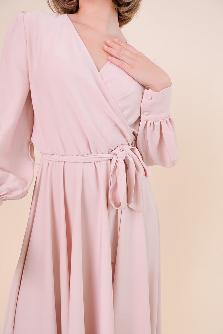 Andie Dress in Powder Pink-Adult