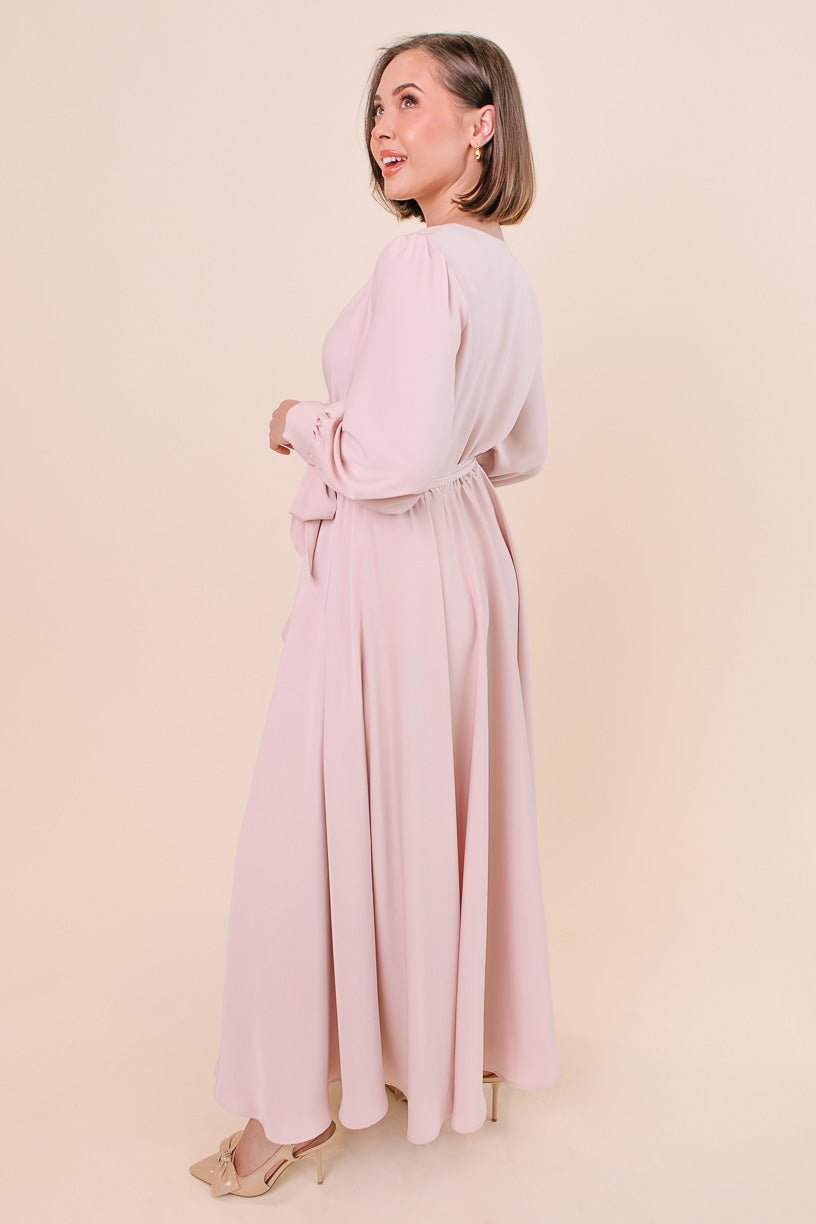 Andie Dress in Powder Pink – Ivy City Co