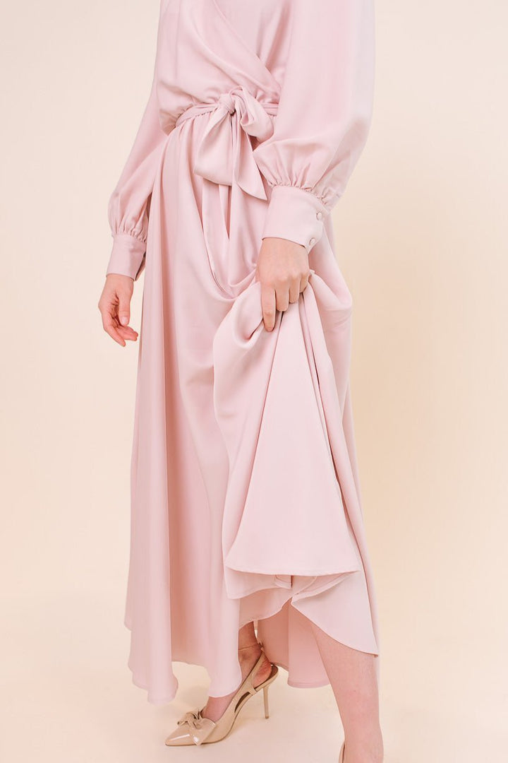 Andie Dress in Powder Pink-Adult