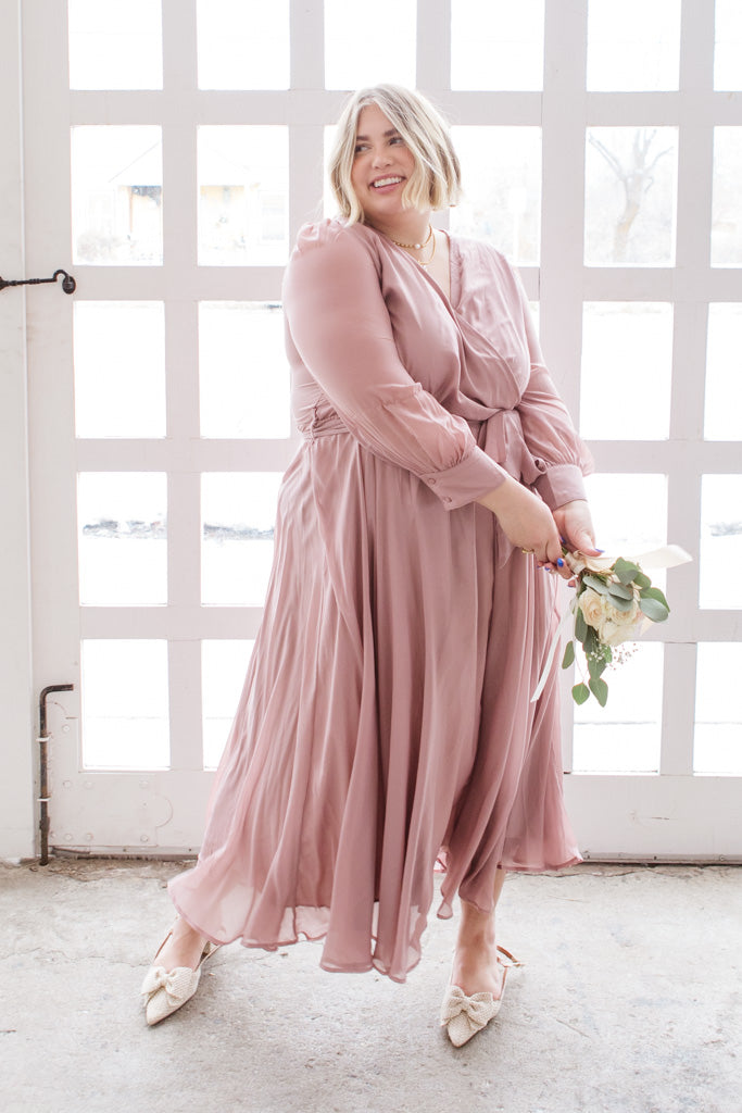 Andie Dress in Dusty Rose - FINAL SALE