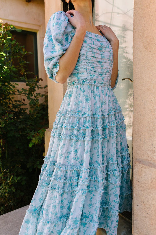 Aniston Dress in Blue - FINAL SALE-Adult