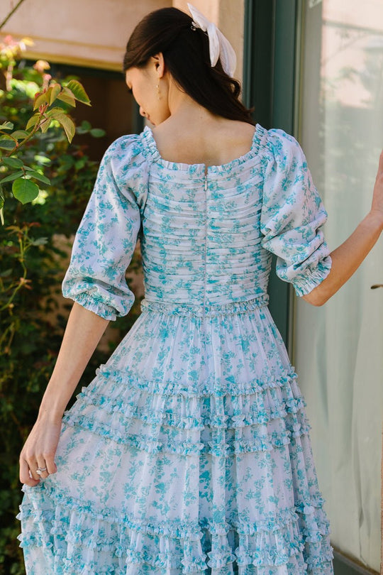 Aniston Dress in Blue - FINAL SALE-Adult