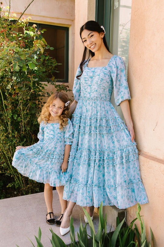 Aniston Dress in Blue - FINAL SALE-Adult