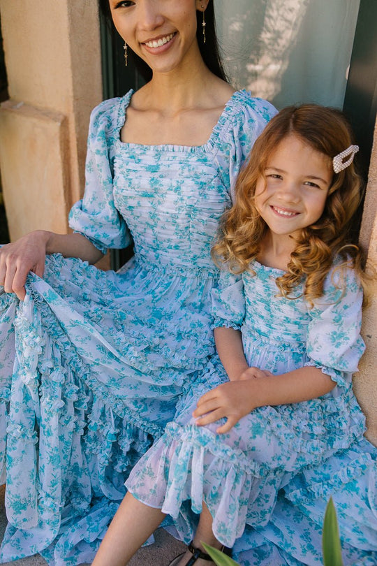 Aniston Dress in Blue - FINAL SALE-Adult