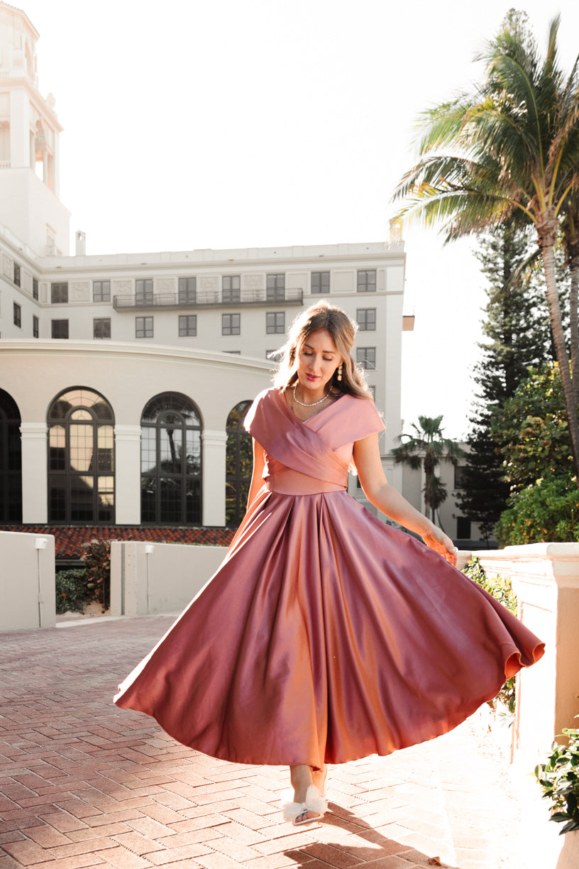 Audrey Dress in Rose - FINAL SALE
