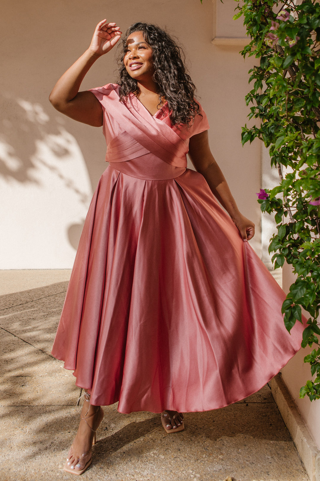 Audrey Dress in Rose - FINAL SALE