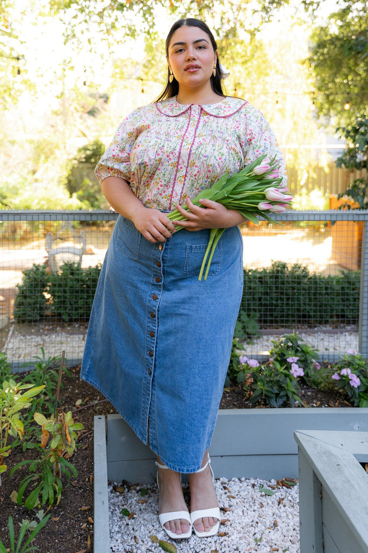 Betty Blouse in Floral