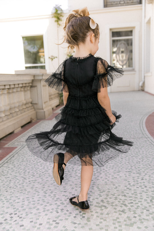 Mini Whimsical Dress in Black – Ivy City Co
