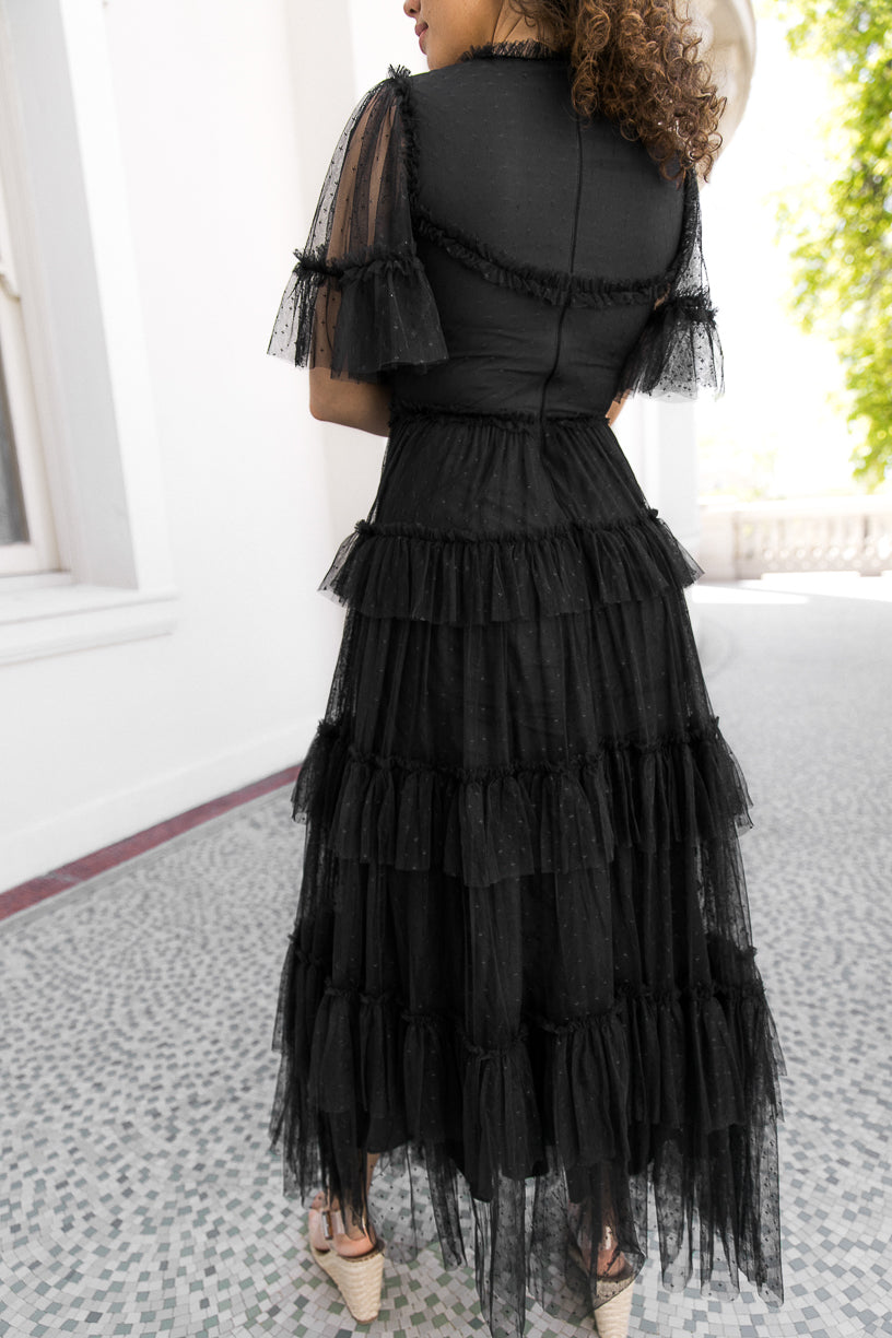 Whimsical Dress in Black - FINAL SALE