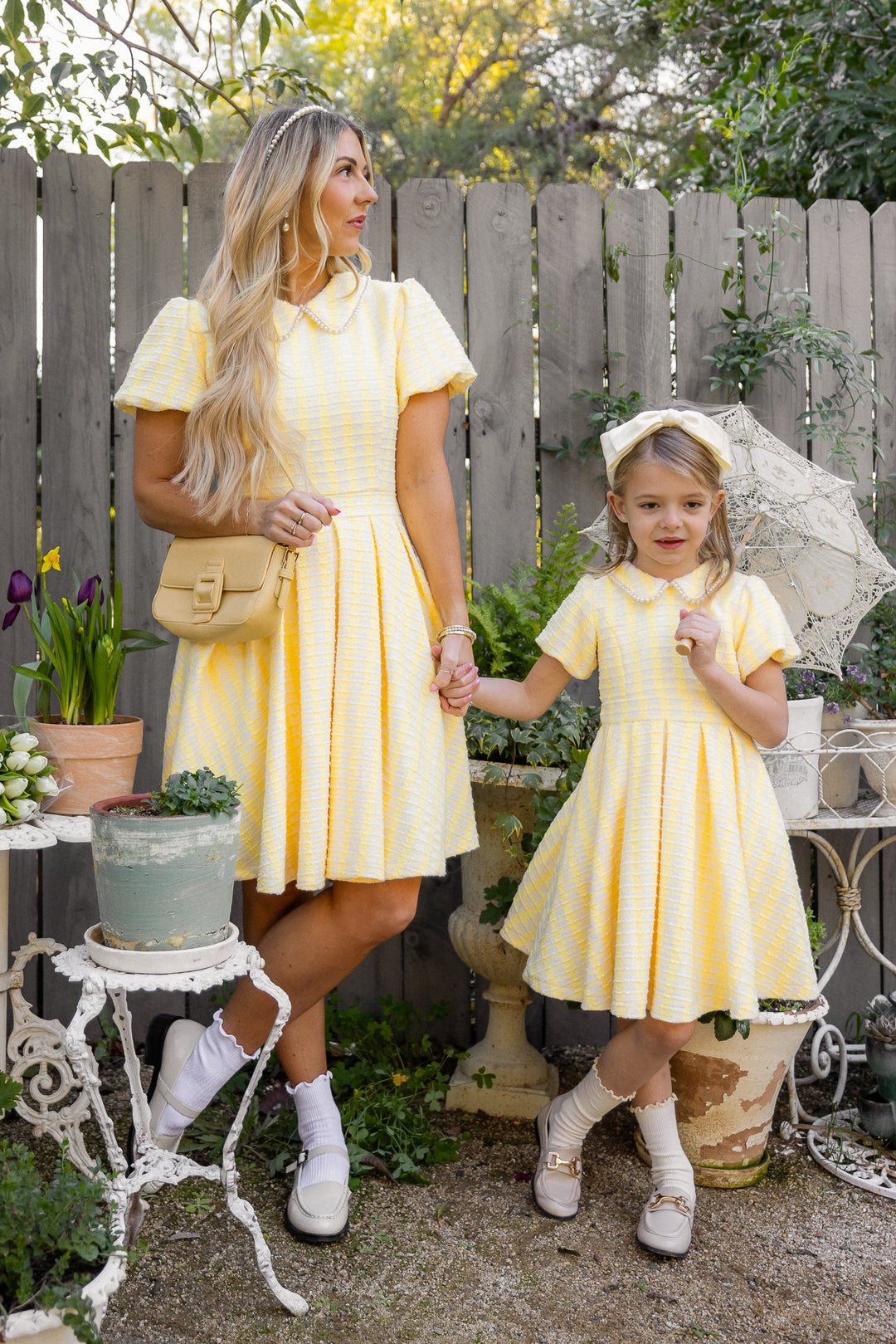 Celine Dress in Yellow-Adult