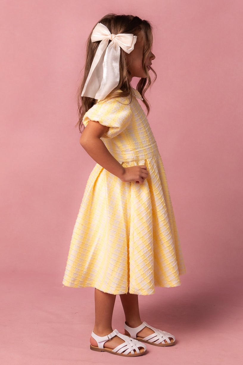 Mini Celine Dress in Yellow-Mini