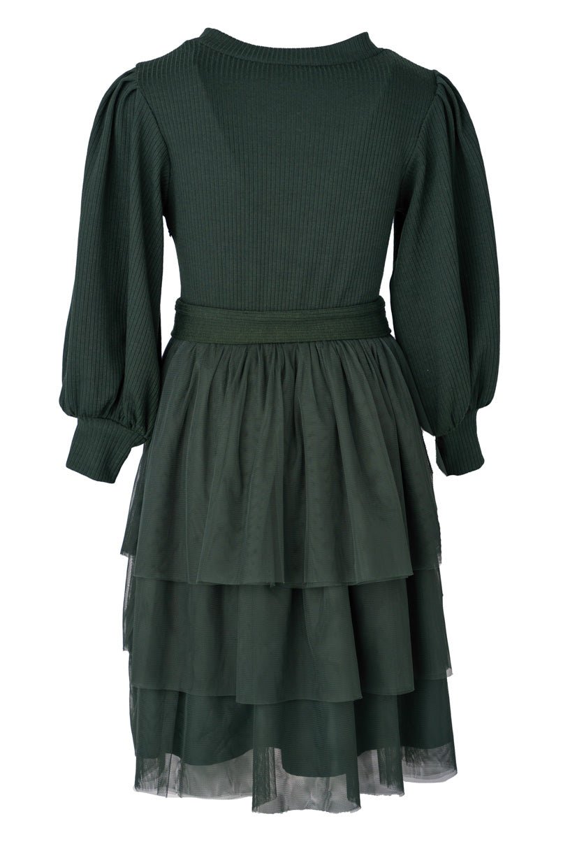 Mini Cosette Dress in Green - FINAL SALE-Mini