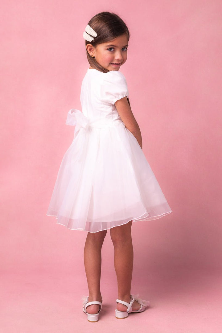 Mini Cupcake Dress in White-Mini