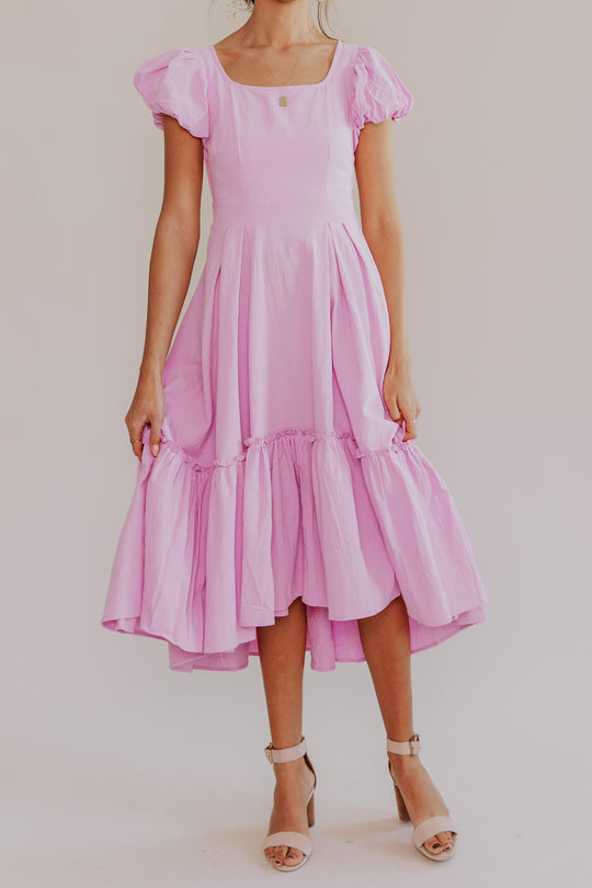 Dahlia Dress in Purple