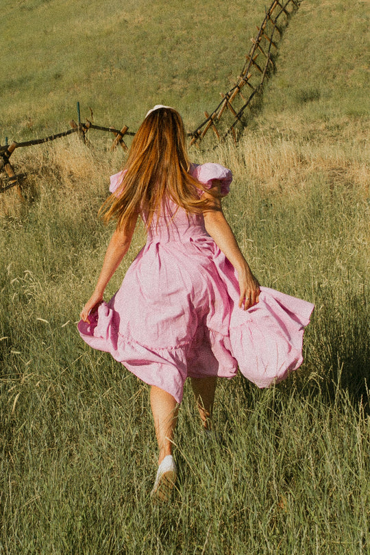 Dahlia Dress in Purple
