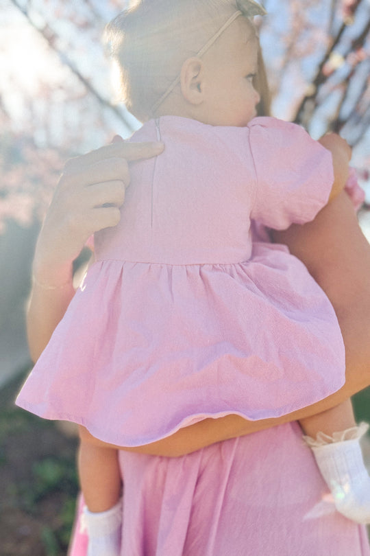 Baby Dahlia Dress in Purple