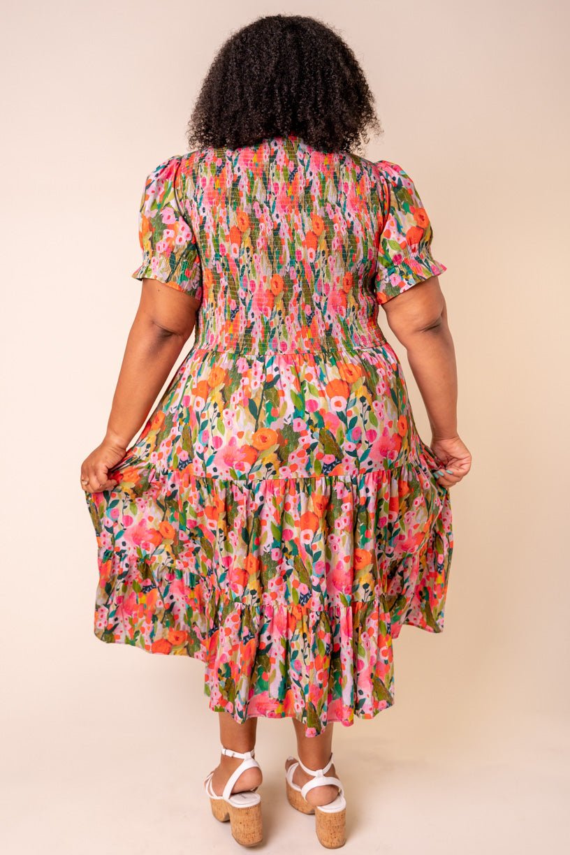 Delia Dress in Ditsy Floral – Ivy City Co