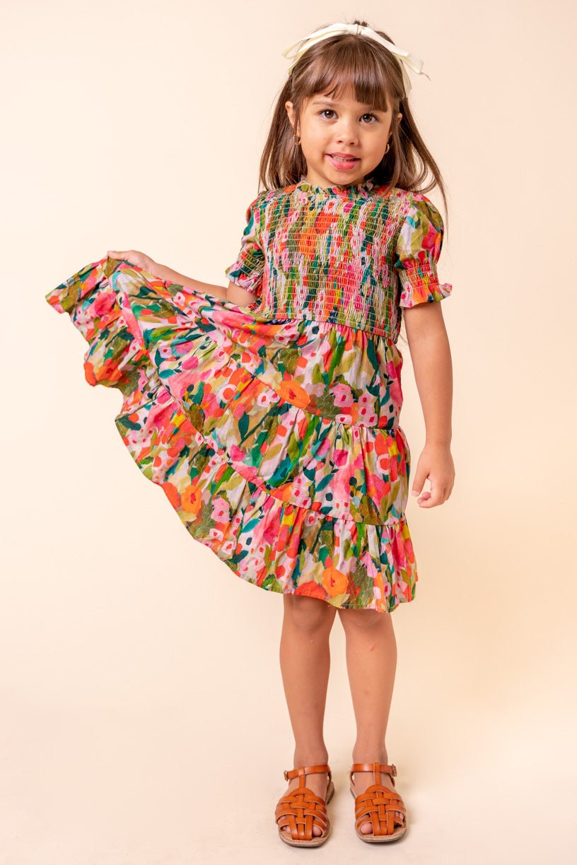 Delia Dress in Ditsy Floral – Ivy City Co