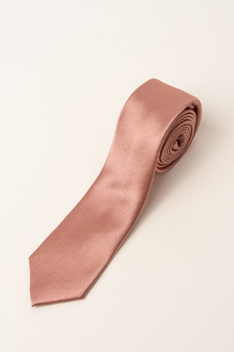 Max Mens Tie in Apricot Crush-Adult