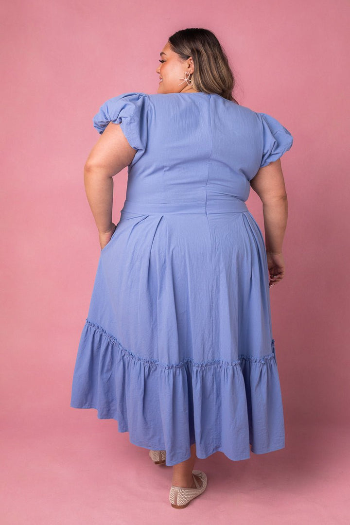 Dahlia Dress in Blue