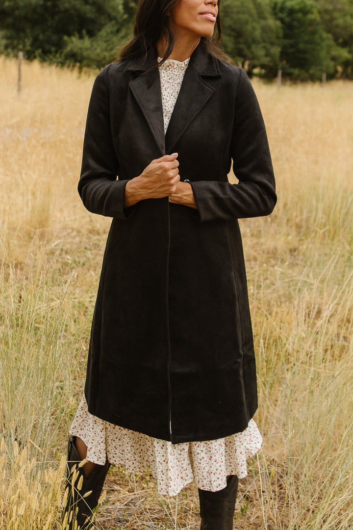 Sloane Coat in Black - FINAL SALE-Adult