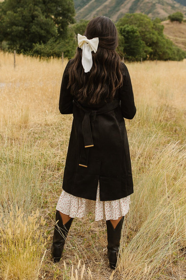 Sloane Coat in Black - FINAL SALE-Adult